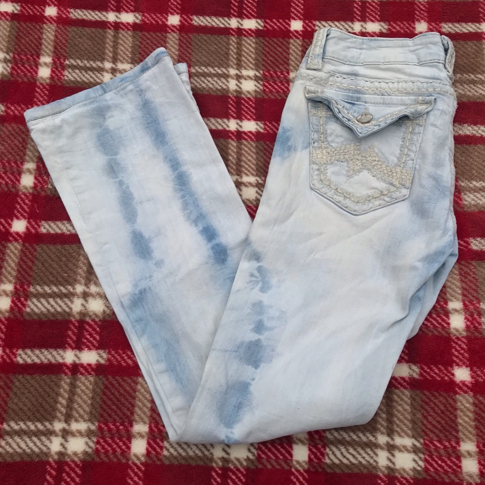 Light Acid Wash Miss Me Jeans